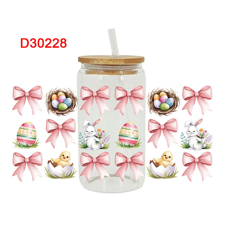 Wholesale UV Transfer Paste Glass Crystal Label Crystal Paste 16OZ UV DTF WRAPS