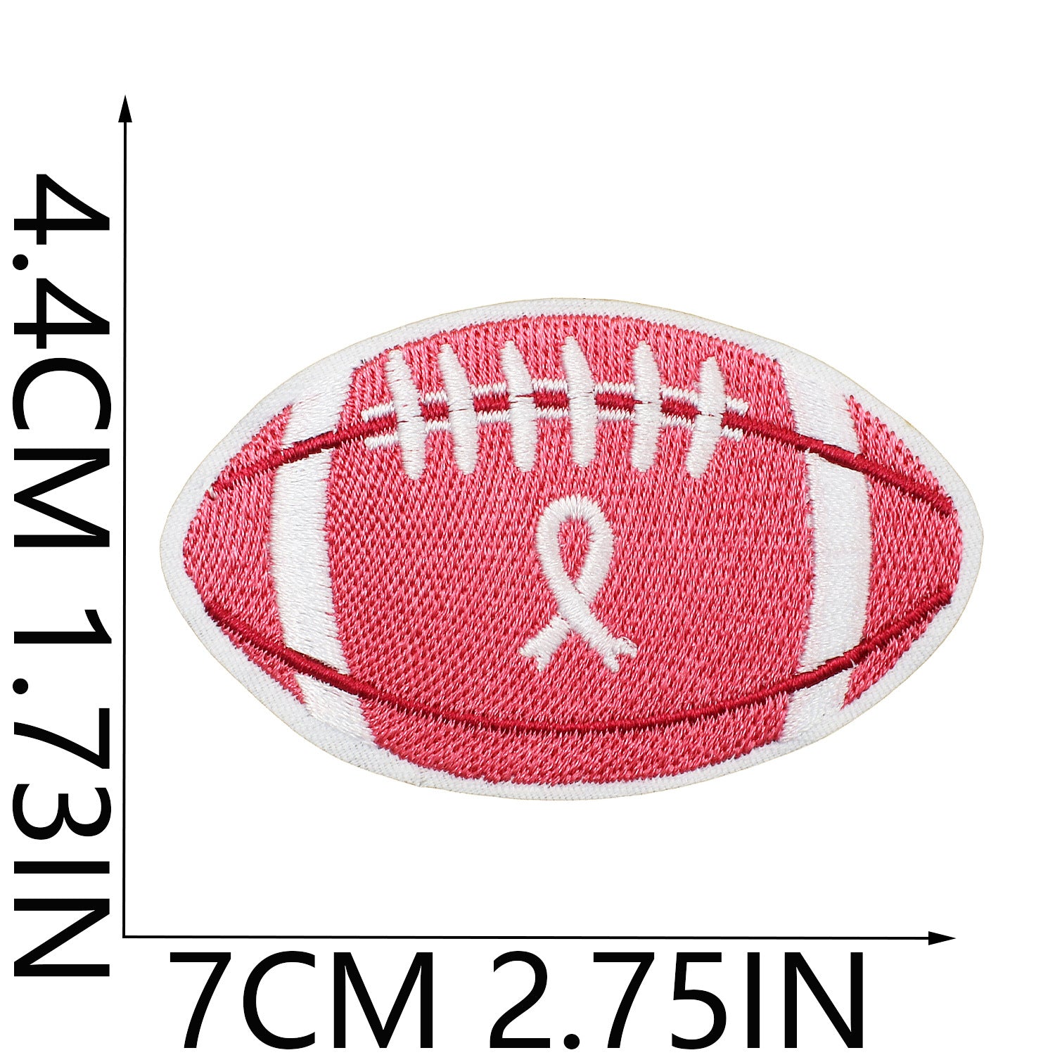 Wholesale Health Day Care for Women Pink Embroidery DIY Patches