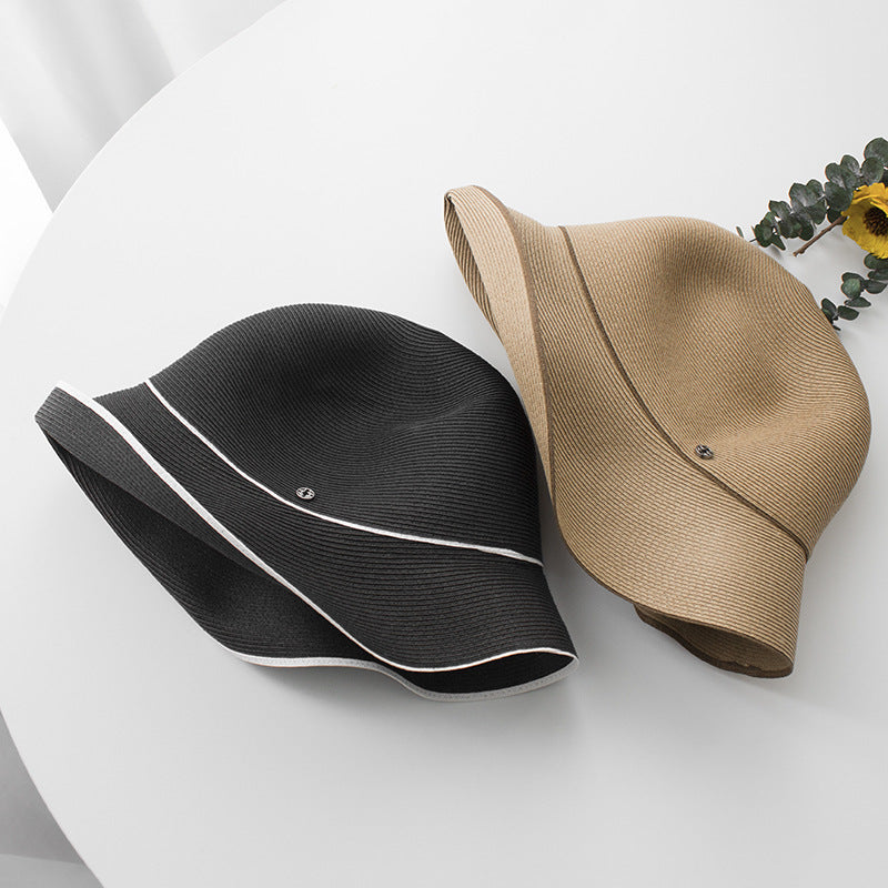 Sombrero de cubo trenzado de algodón al por mayor