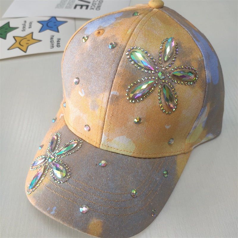 Wholesale Big Kids Flower Butterfly Baseball Cap