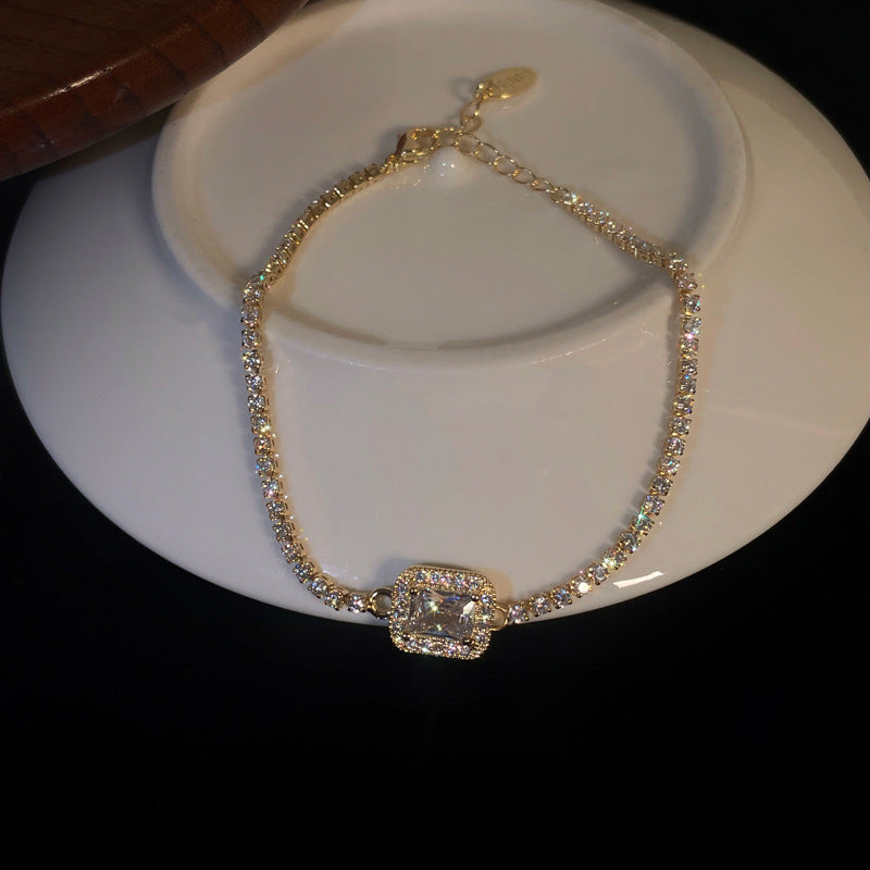 Wholesale Square Zircon Bracelet