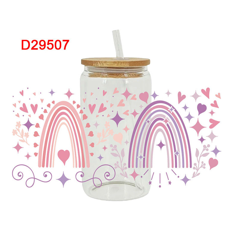 Wholesale UV Transfer Paste Glass Crystal Label Crystal Paste 16OZ UV DTF WRAPS
