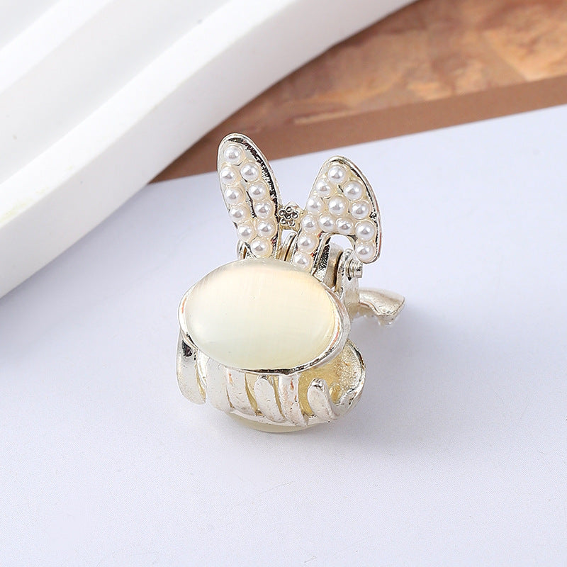 Wholesale Metal Bow Knots Pearl Diamonds Rhinestone  Hair Clips