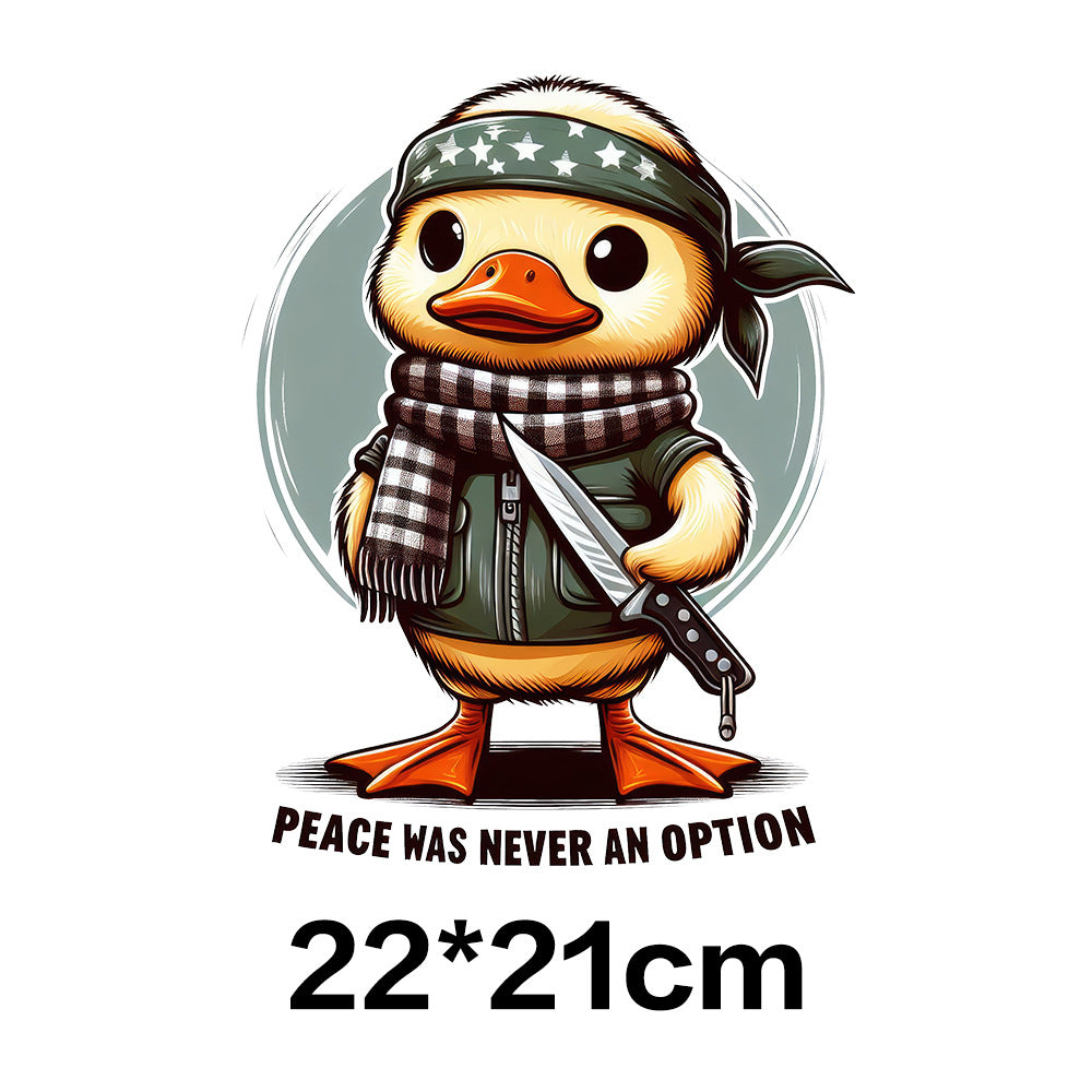 Wholesale 10pcs Various styles of ducklings UV DTF Ready to Press Transfers Wraps