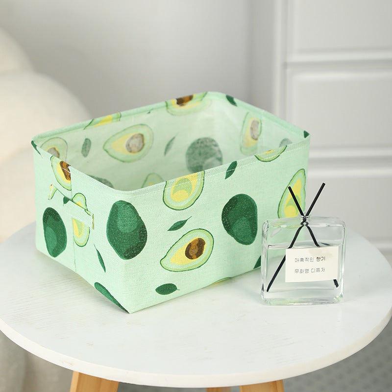 Wholesale Canvas Foldable Desktop Storage Box