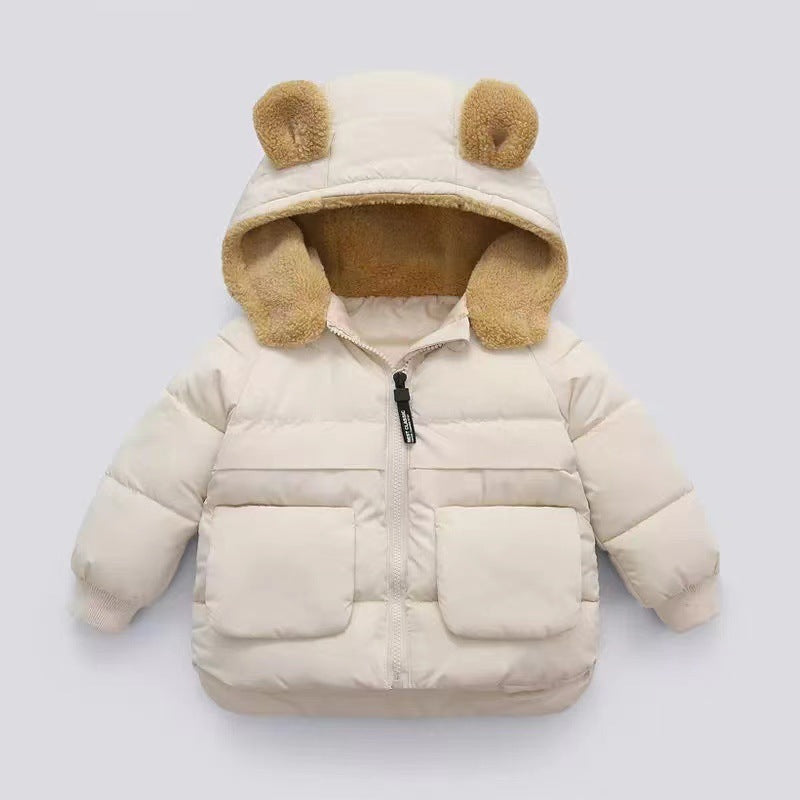 Wholesale 2023 Cotton Autumn and Winter Cartoon Style Children's Down Jackets