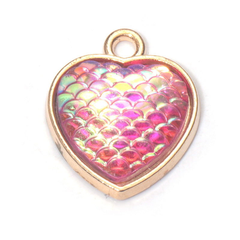 Wholesale Pink Flower Love Series Pendant
