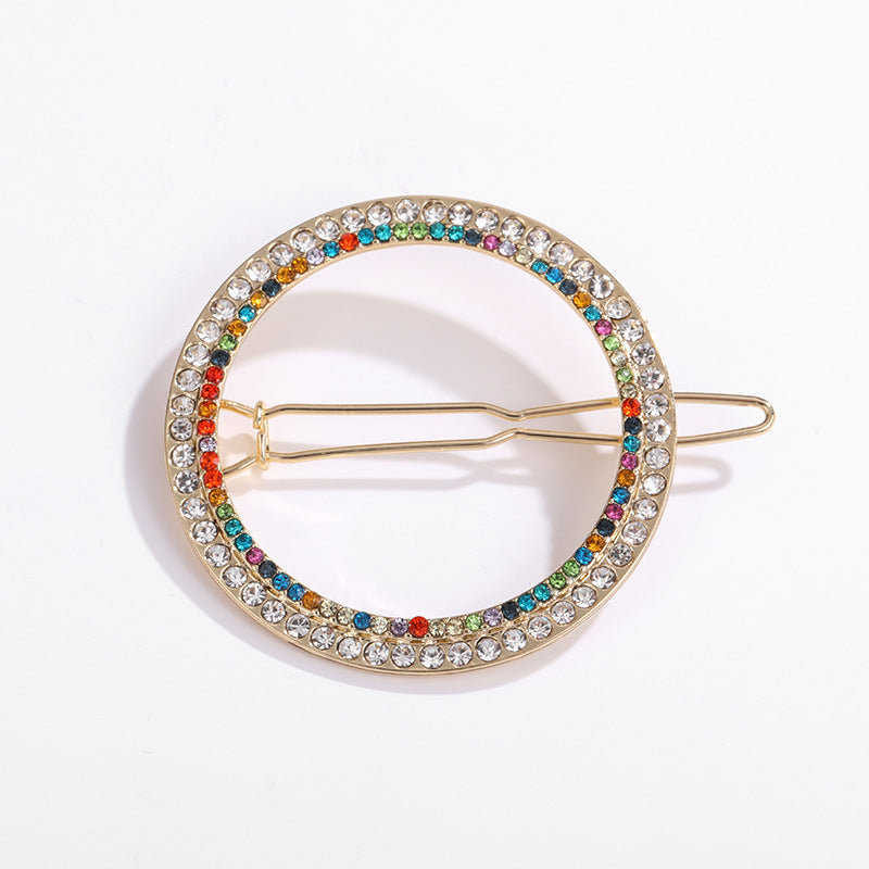 Wholesale Metal Diamond Geometric Hair Clips