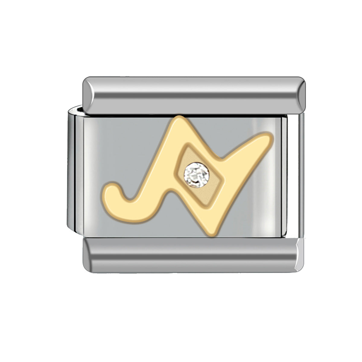 Wholesale Italian Charm Bracelet 9mm DIY Patchwork Detachable Pattern Diamond Set Combination Bracelet