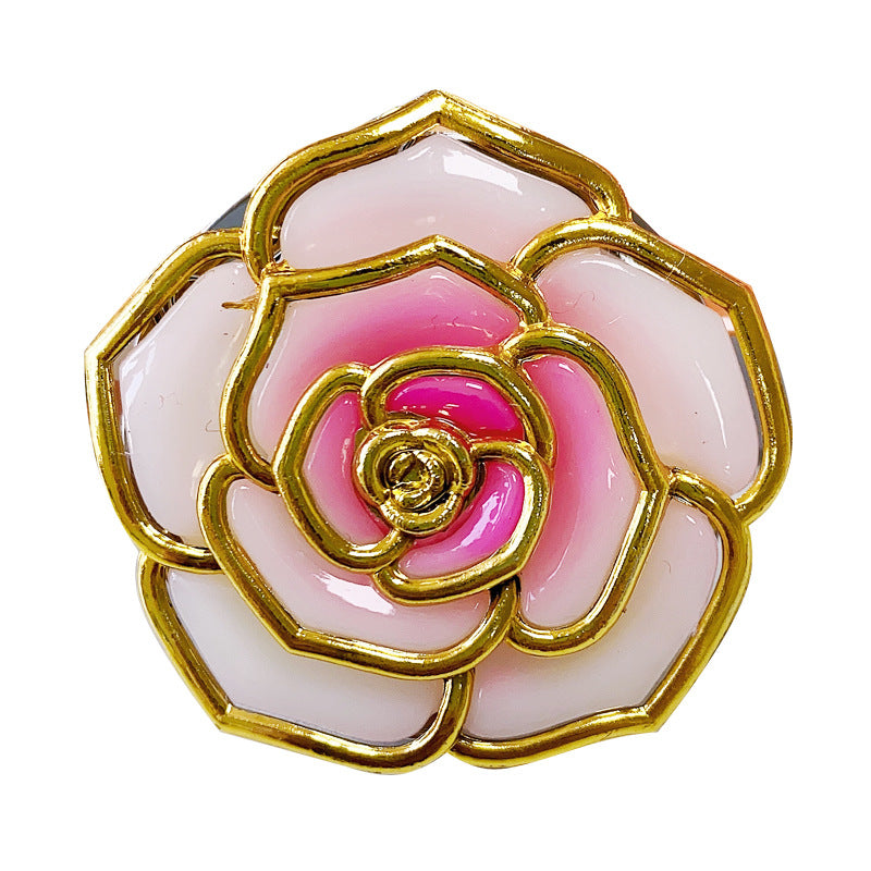 Wholesale Round Rose Bag Hook Phnom Penh Gradient Solid Color Folding Table Ornaments