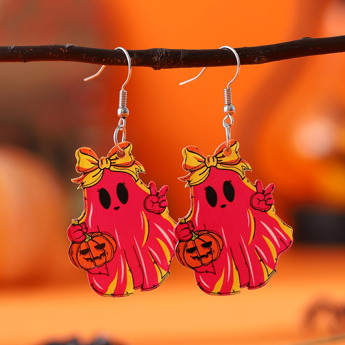 Wholesale various ghost acrylic earrings