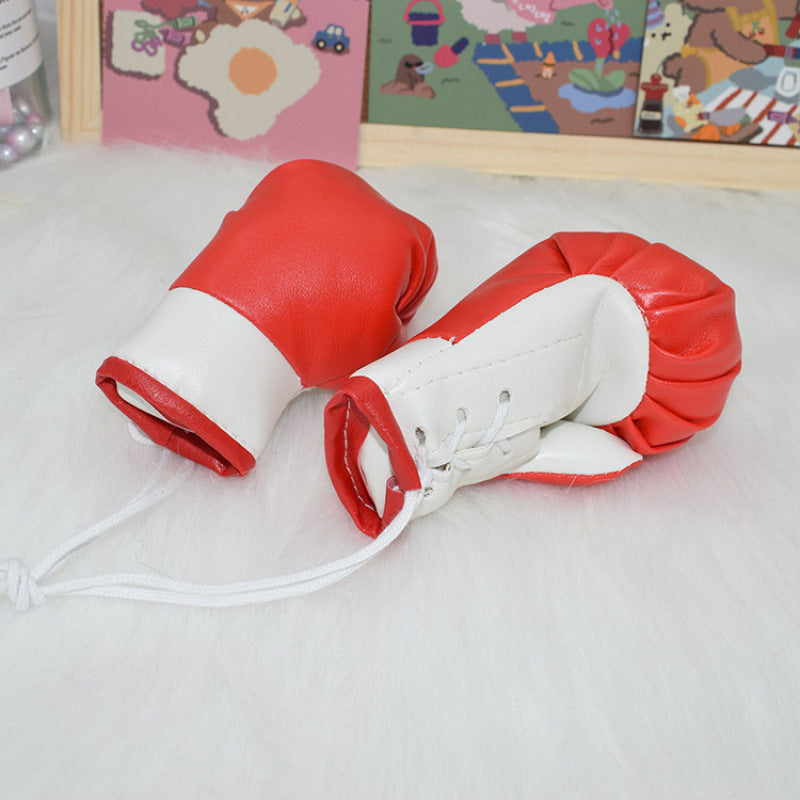 Wholesale Colorful large 10CM boxing glove keychain