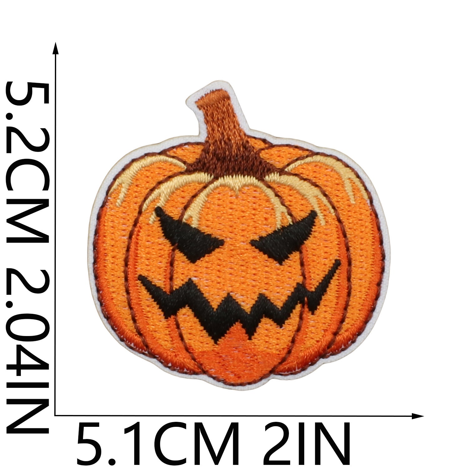 Wholesale   Web Ghost Embroidered Iron On Patches Polyester Thread Sheet For ets Backpacks