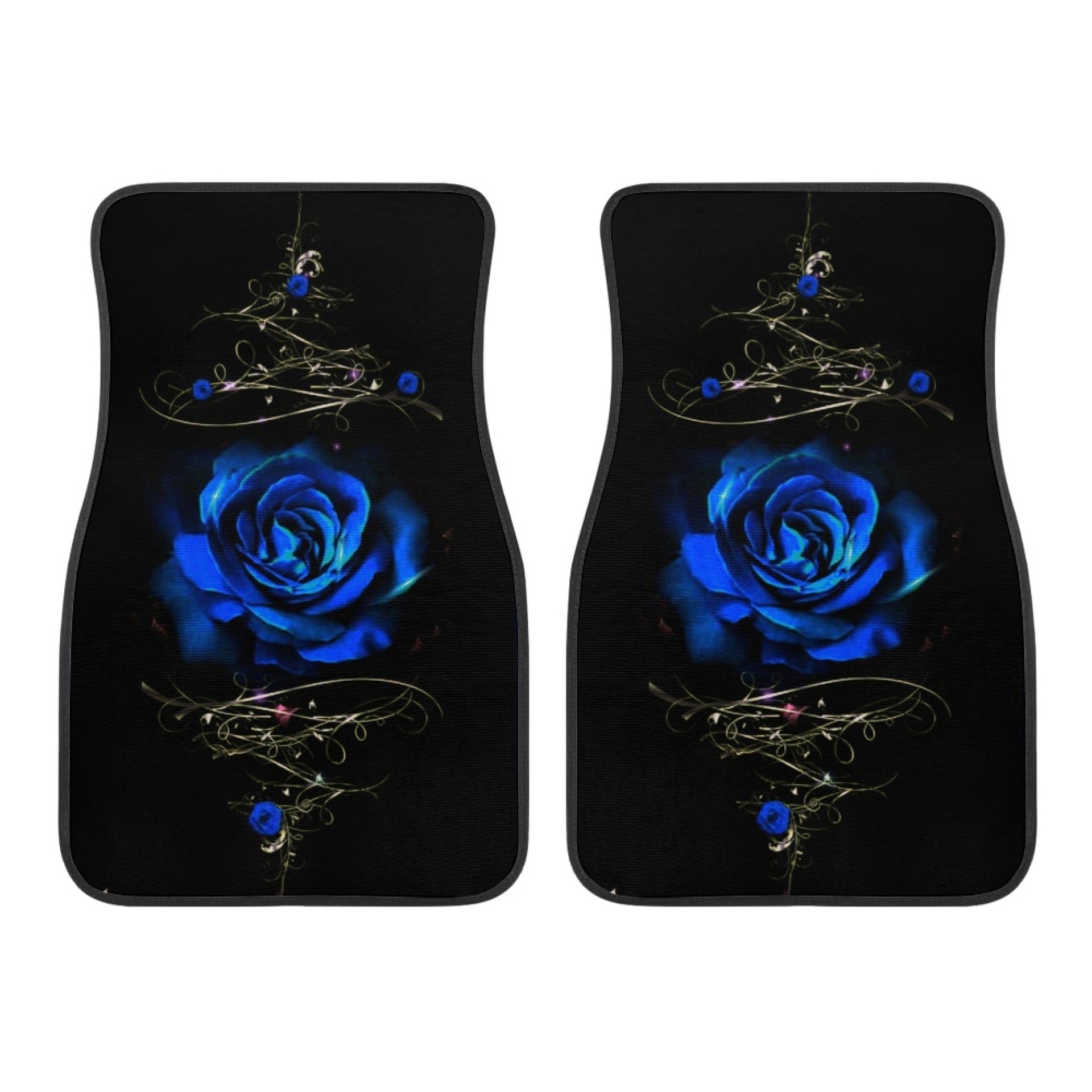 Wholesale Milk Patterned Universal Element Automotive Fabric Floor Mats