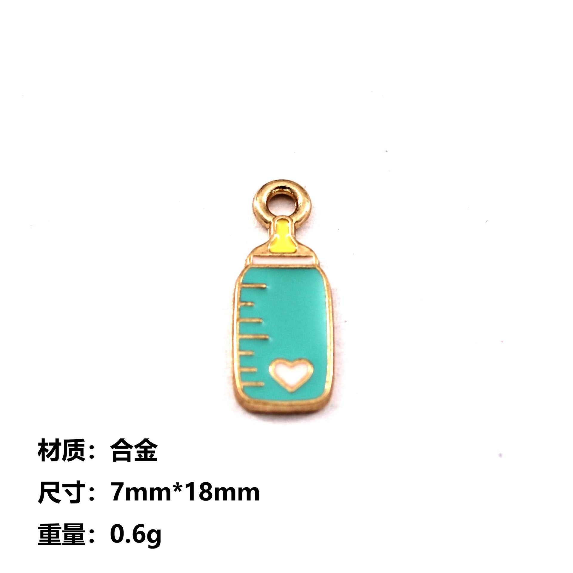 Wholesale 10pcs Baby Clothes Bottle Feet Basketball Diy Alloy Oil Drop Pendant