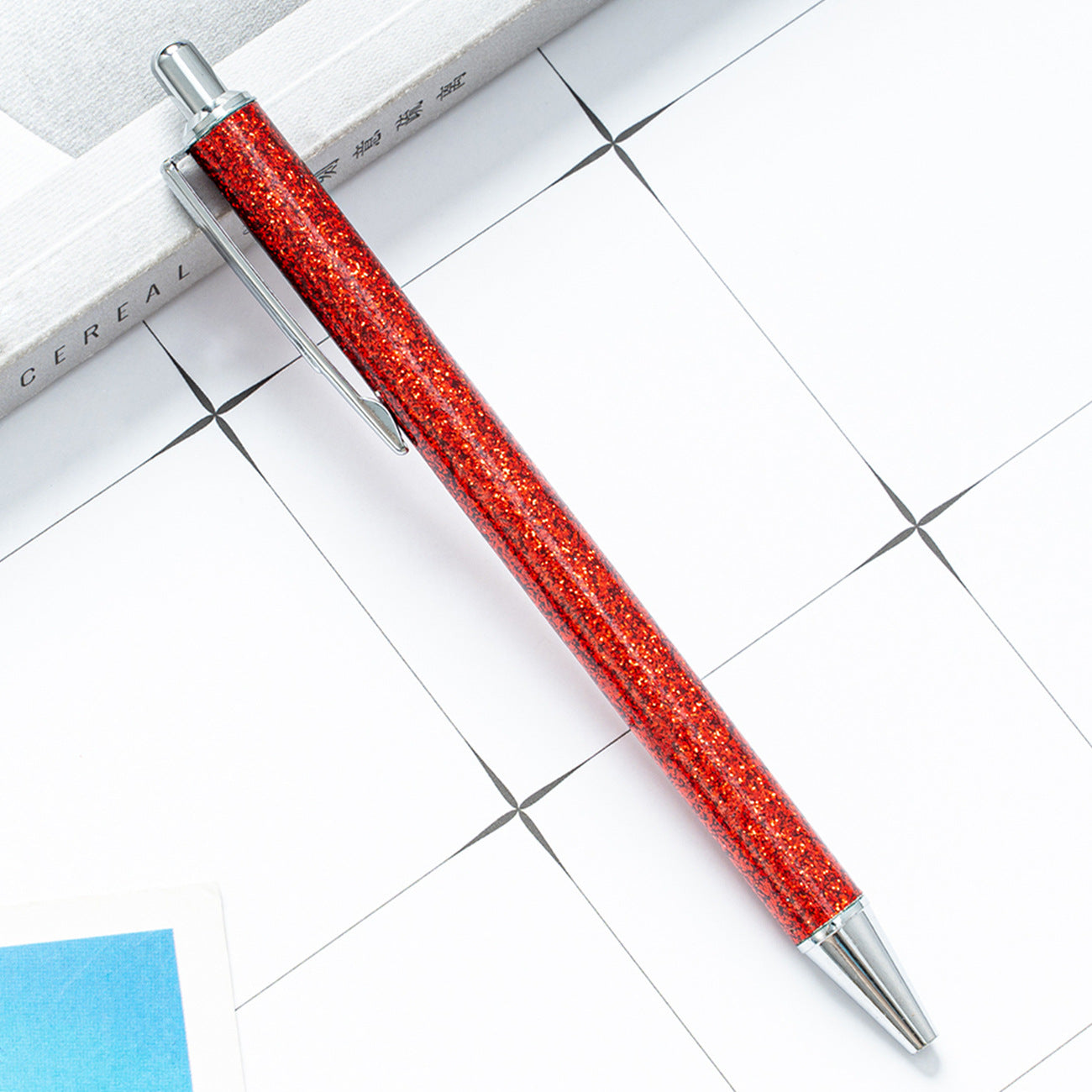 Whoelsale Pens Gold Powder Metal Pen Fashion Office Tools Teacher Gift