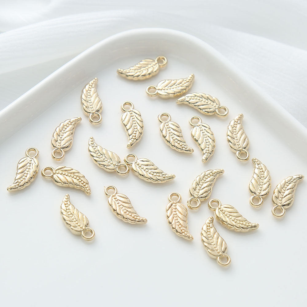 Wholesale Gold Vintage Bracelet Pendant Butterfly Tulip Collection Diy Accessories