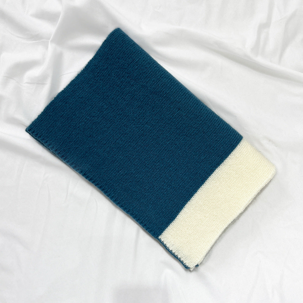 Wholesale Autumn and Winter Long Knitted Acrylic Scarf