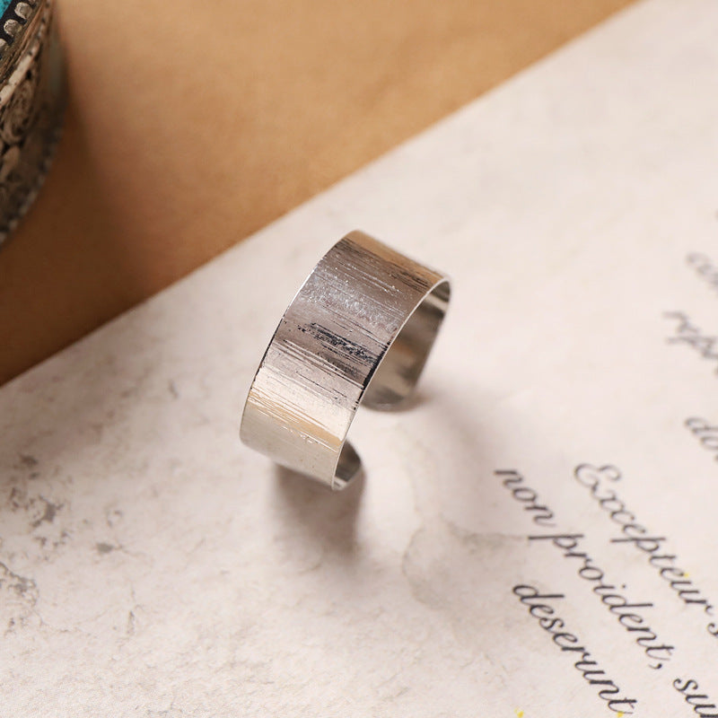 Wholesale Vintage ethnic style carved Bohemian open ring