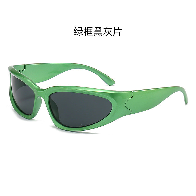 Wholesale Cycling Sunglasses Steampunk Small Frame Sunglasses