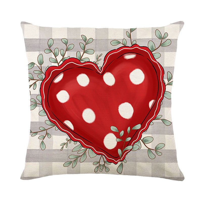 Wholesale Valentine's Day Love Polyester Pillow Cover