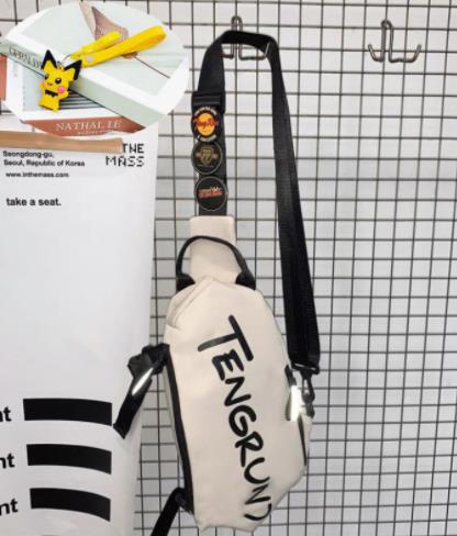 Wholesale Messenger bag sports waist bag casual fashion shoulder bag student personality small cross bag chest bag