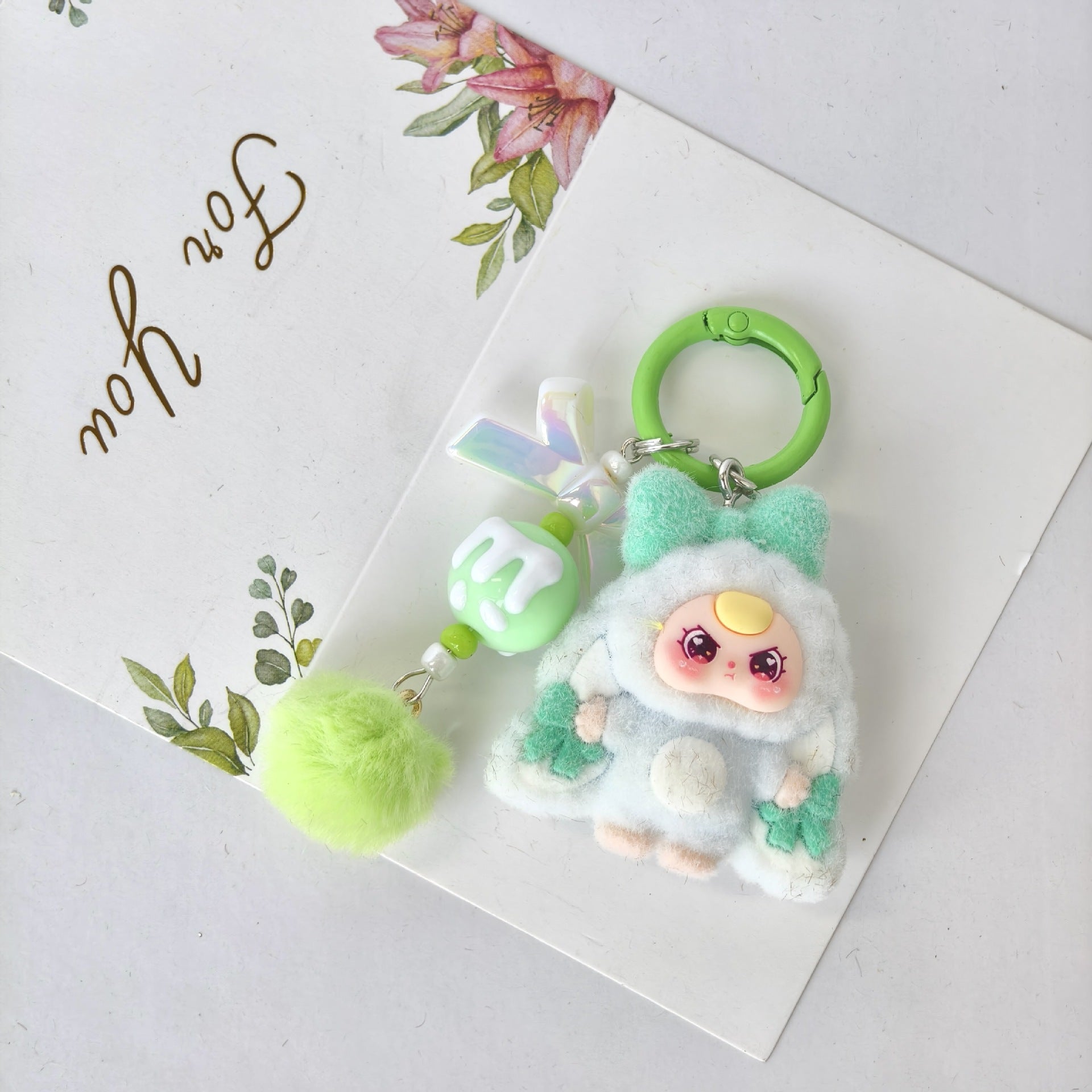 Wholesale Colorful cute cartoon Keychains