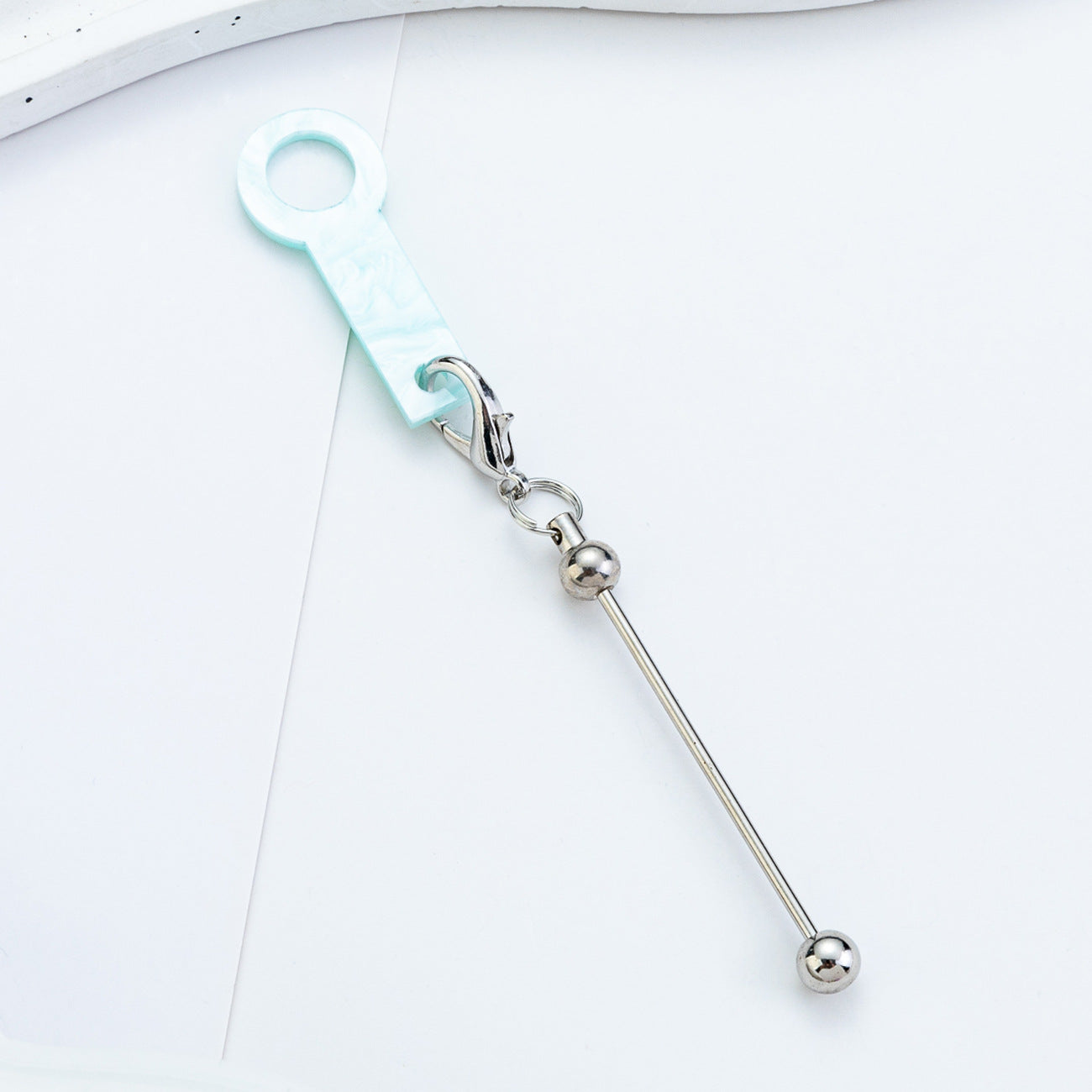 Wholesale Ready-Made DIY Beaded Acrylic Straw Hangings Suitable for 8Mm-10Mm Water Cup Straw Accessories Decoration