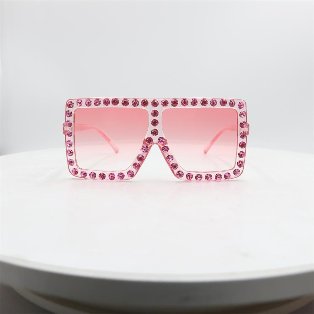 Wholesale Children Full Diamond Frame PC Sunglasses