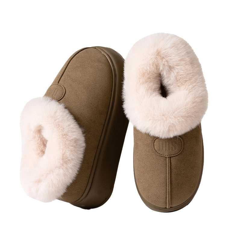 Wholesale women's winter outdoor high-top cotton thick-soled home non-slip