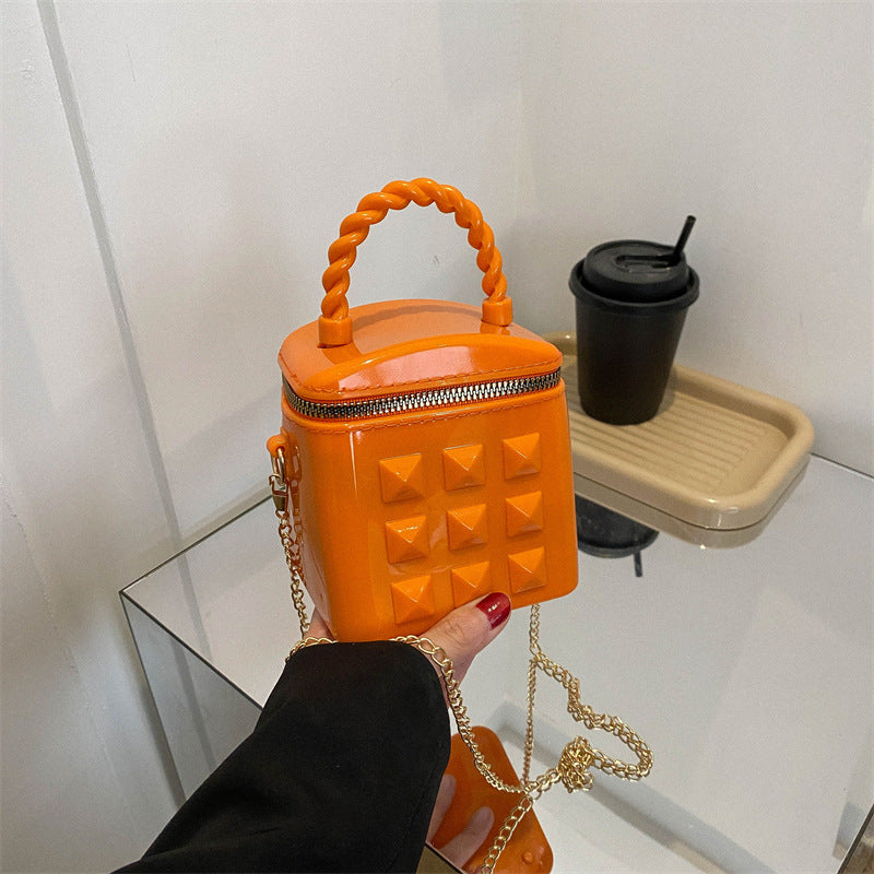 Bolsa para niños de PVC en relieve al por mayor rombo