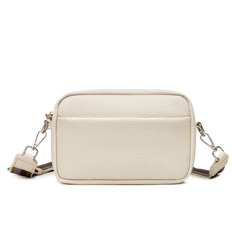 Wholesale Solid Color PU Crossbody Bag Single Shoulder Small Square Bag