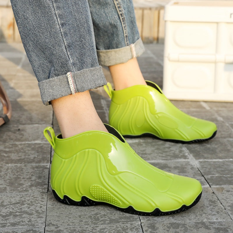 Wholesale Men's Short PVC Rain Boots