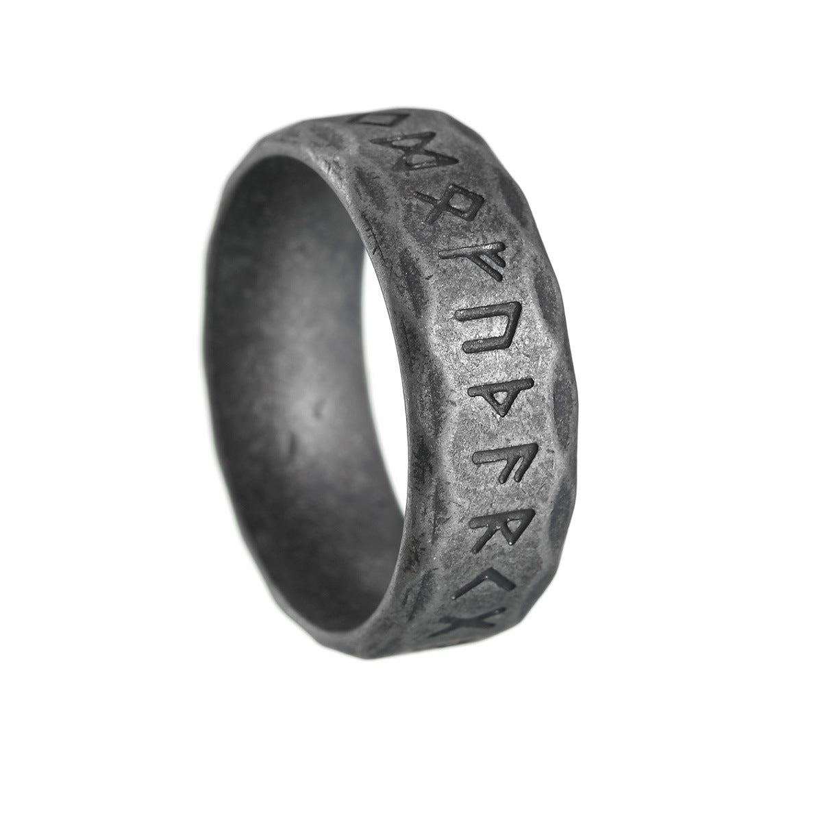 Wholesale Viking Rune Titanium Steel Vintage Men's Ring