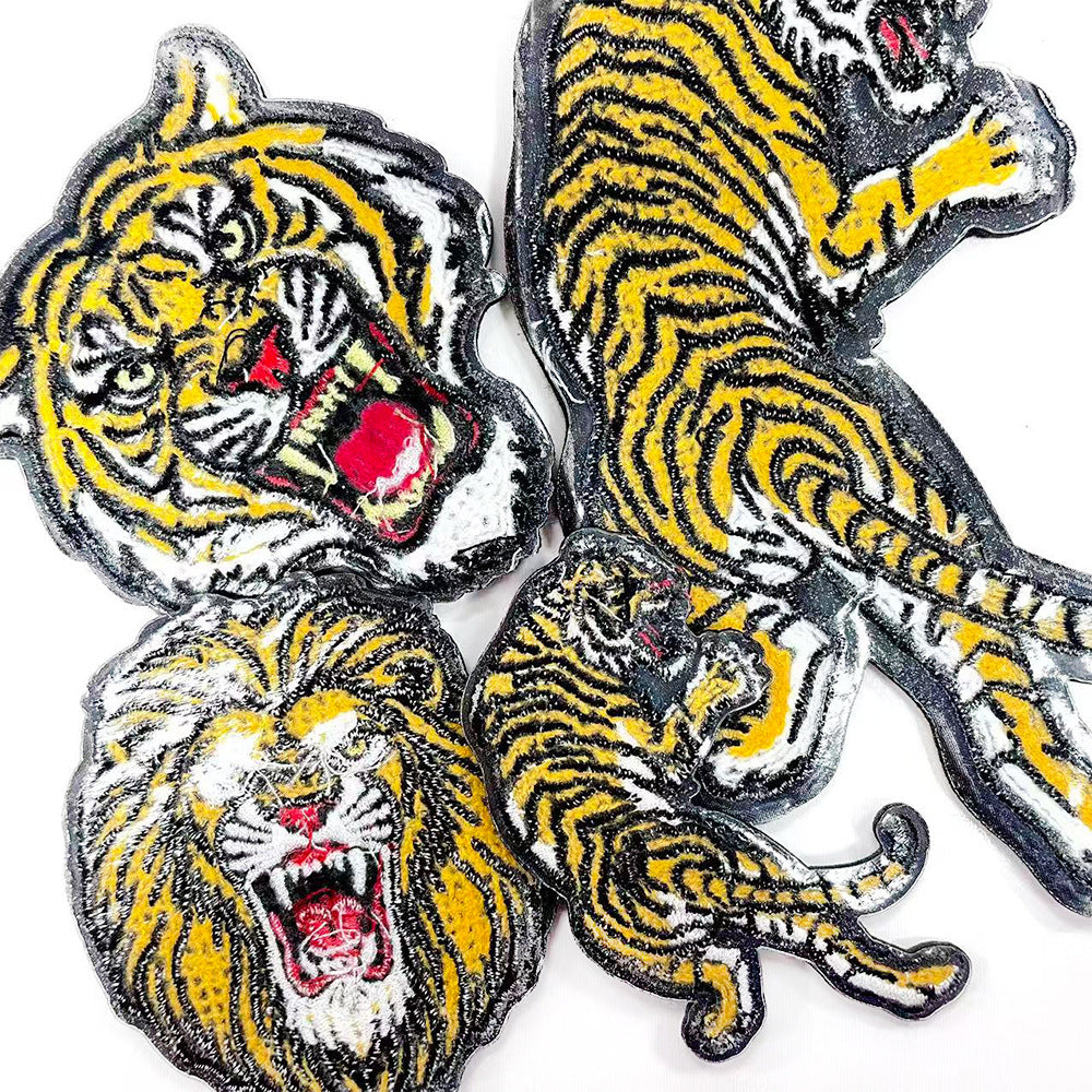 Wholesale Iron On Embroidered Patch Decorative Applique For Clothing DIY