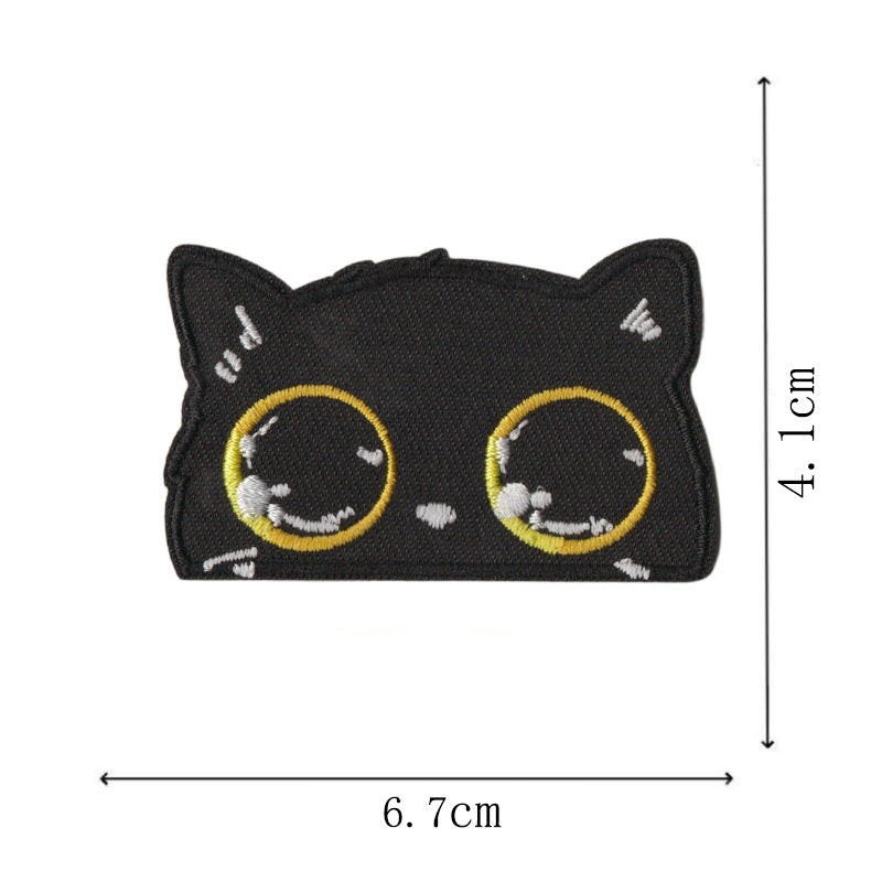 Wholesale Fun Badge Goose Cat Graphic Cloth DIY Patches