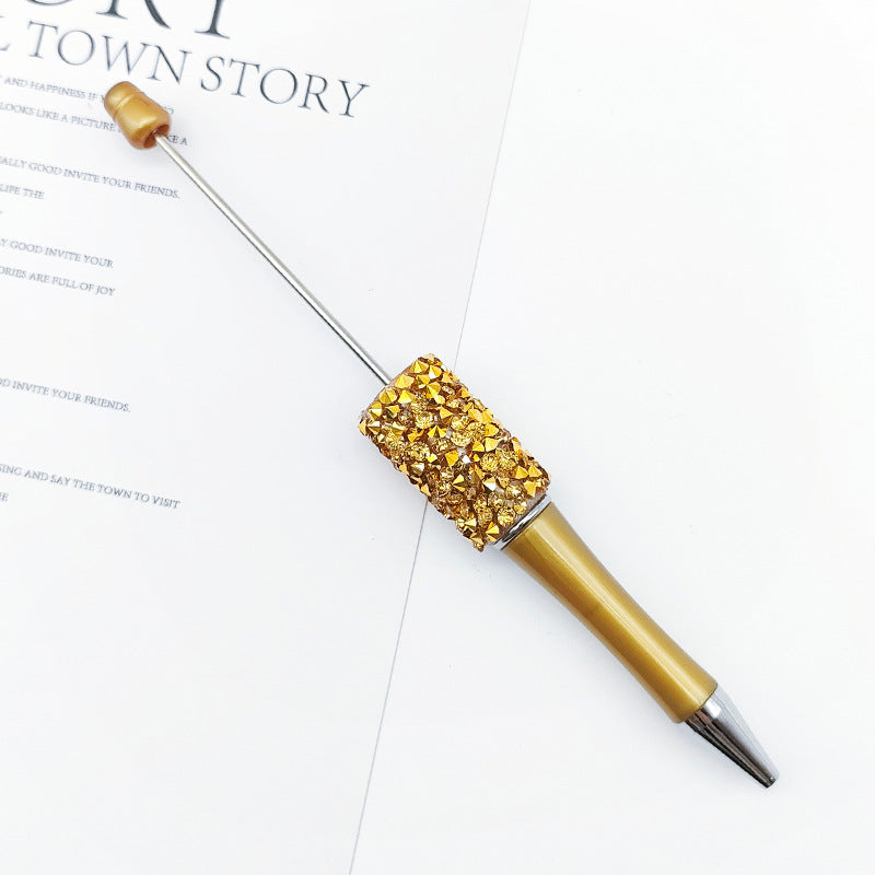 Wholesale Beadable Pens Resin Rhinestone Sticker DIY Pen