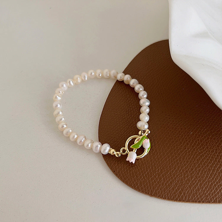 Wholesale Tulip Cat's Eye Pull Bracelet