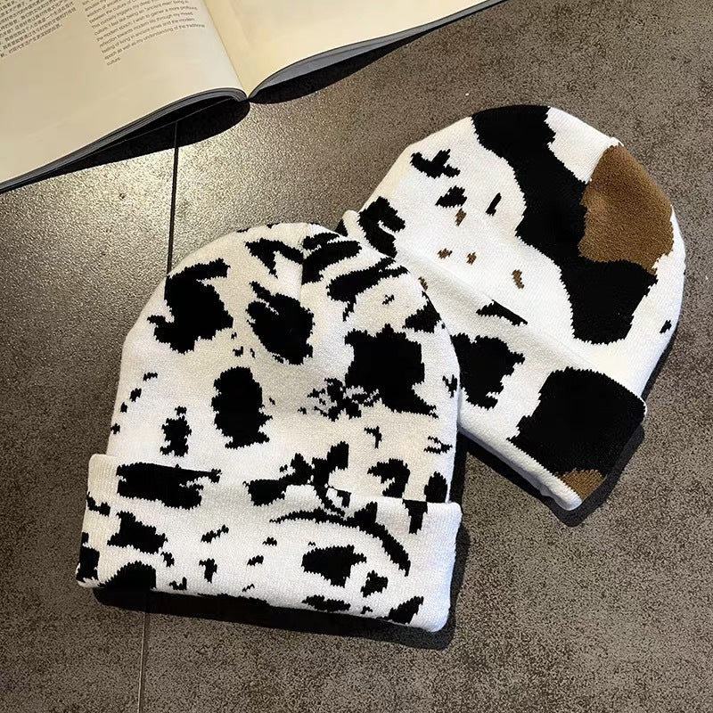 Sombrero de lana de punto de vaca al por mayor