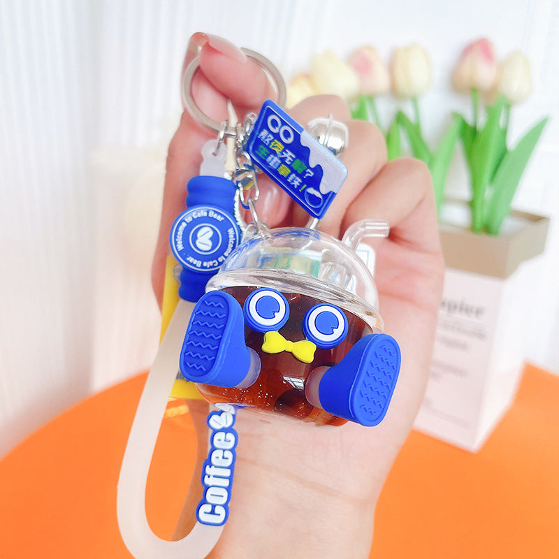 Figura de caricatura al por mayor llaves acrílicos