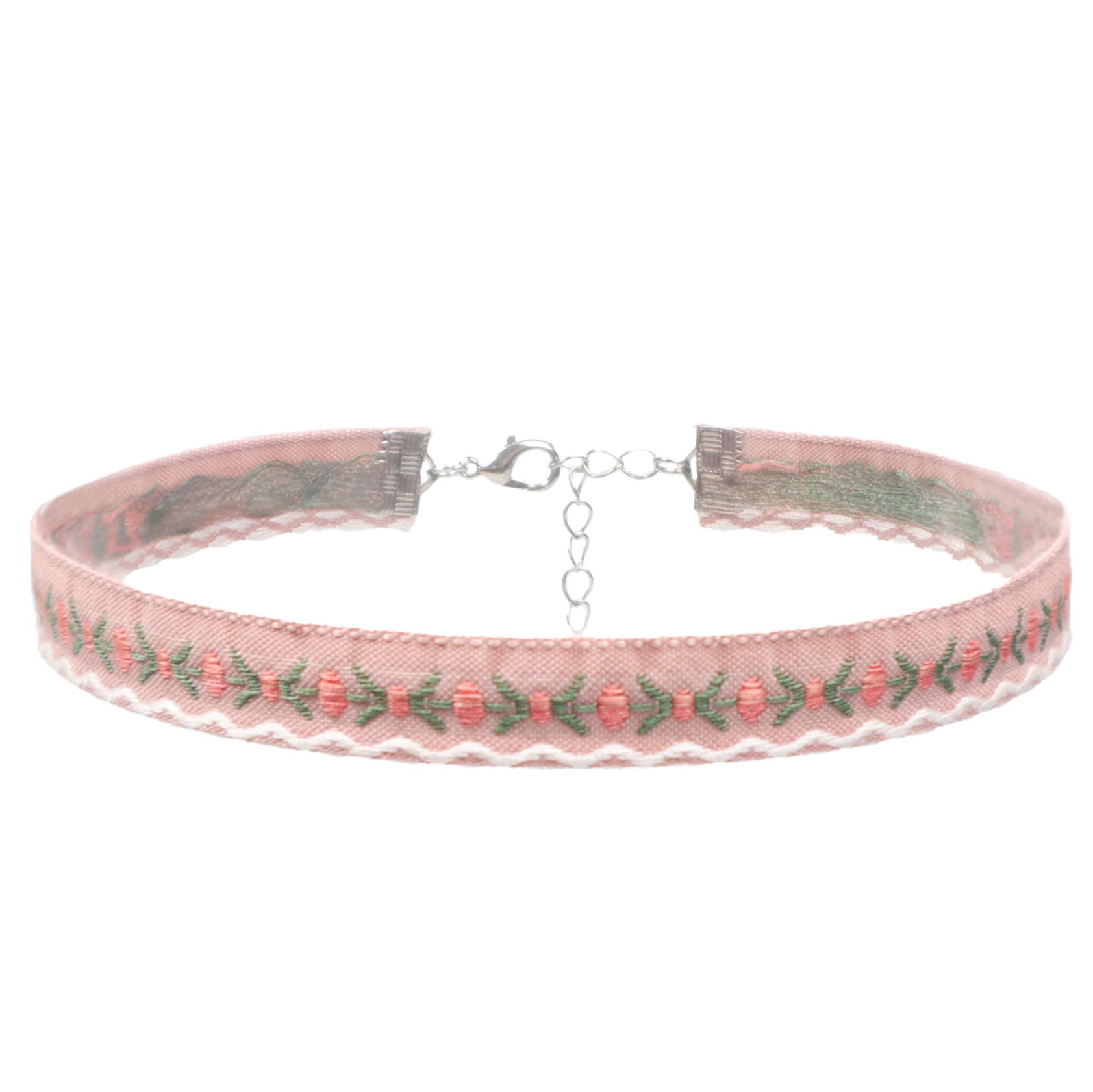 Wholesale Girls' Pink Heart Butterfly Clavicle Necklace