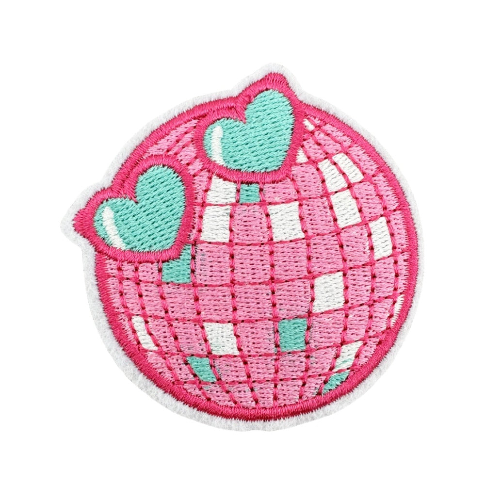 Wholesale Cartoon Princess Pink Cloth Patch Badge Fashion DIY Decorative Accessory For Clothing Bags Gifts Resale