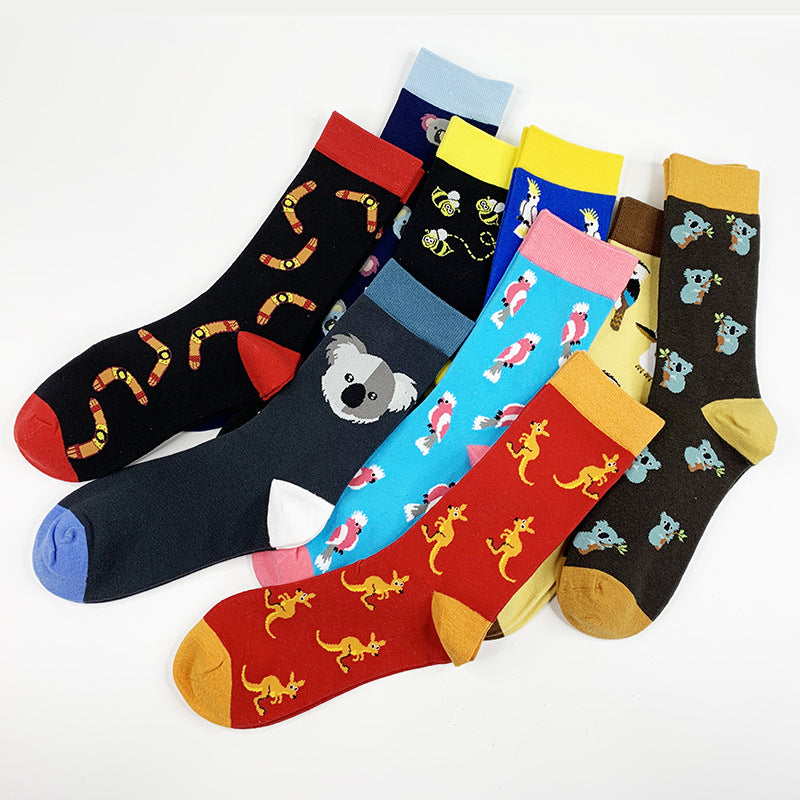 Wholesale Sports Fun Street Cotton Socks