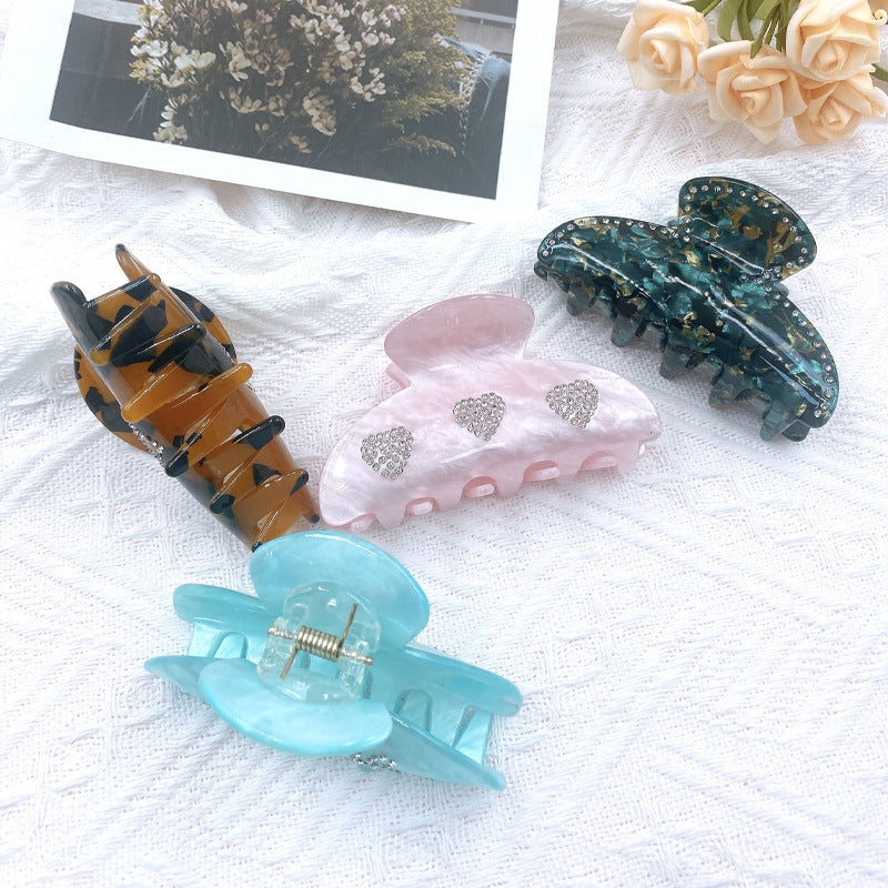 Wholesale Valentine's Day Vintage Diamond Encrusted Medium Hair Clip