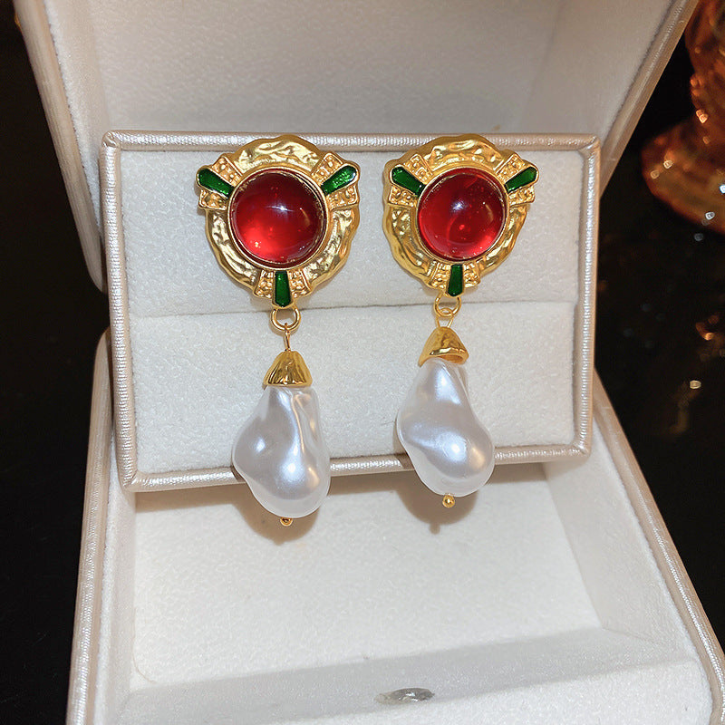 Wholesale Diamond Butterfly Flower Five Pointed Star Tassel Alloy Earrings