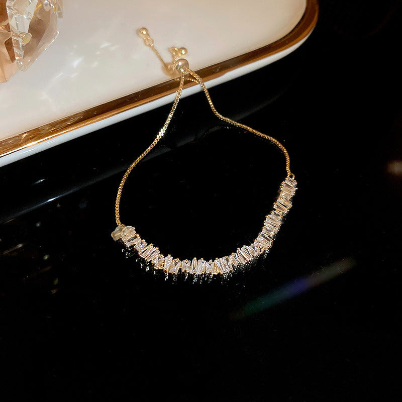 Wholesale Zircon Flower Bracelet