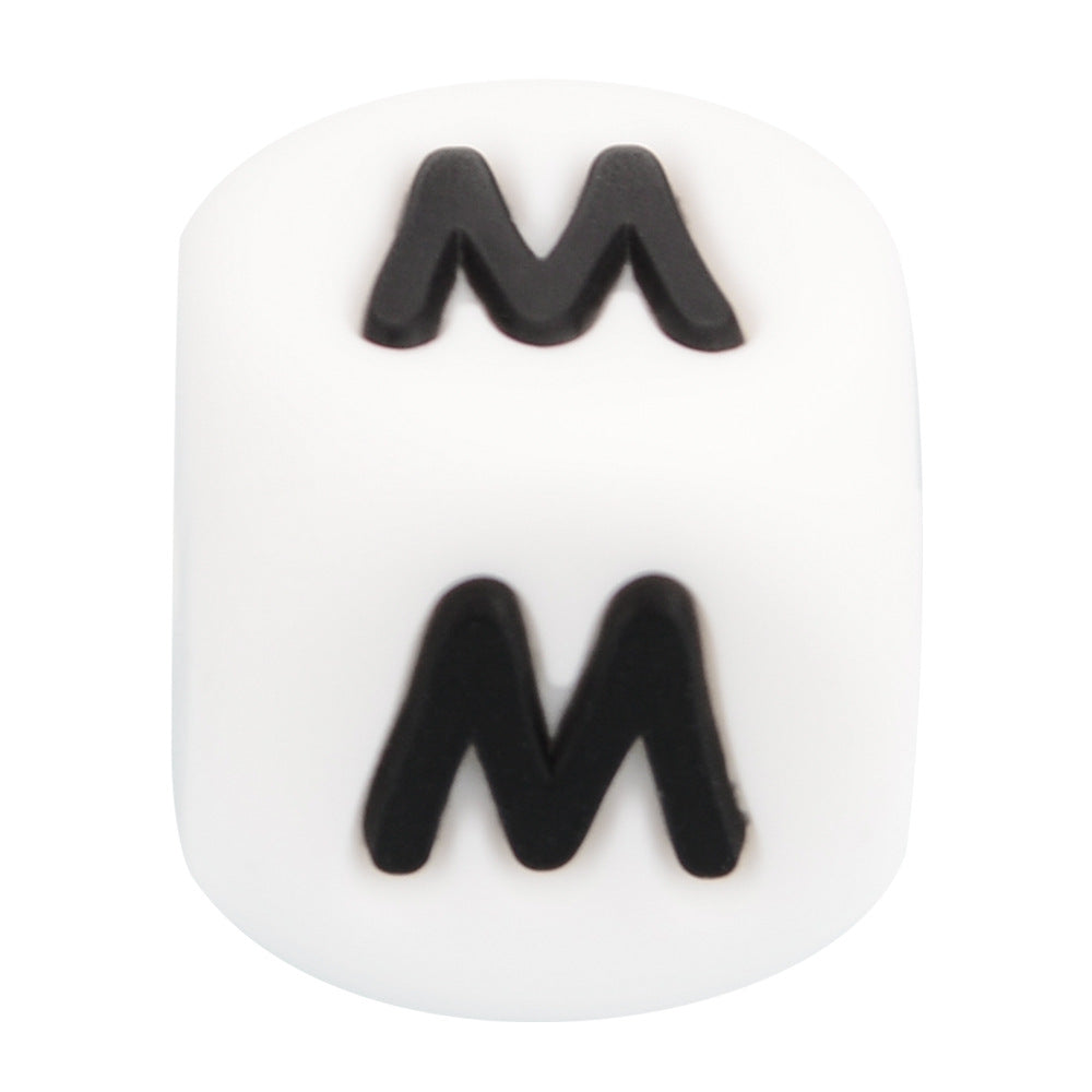 Wholesale Silicone Letters DIY Beads