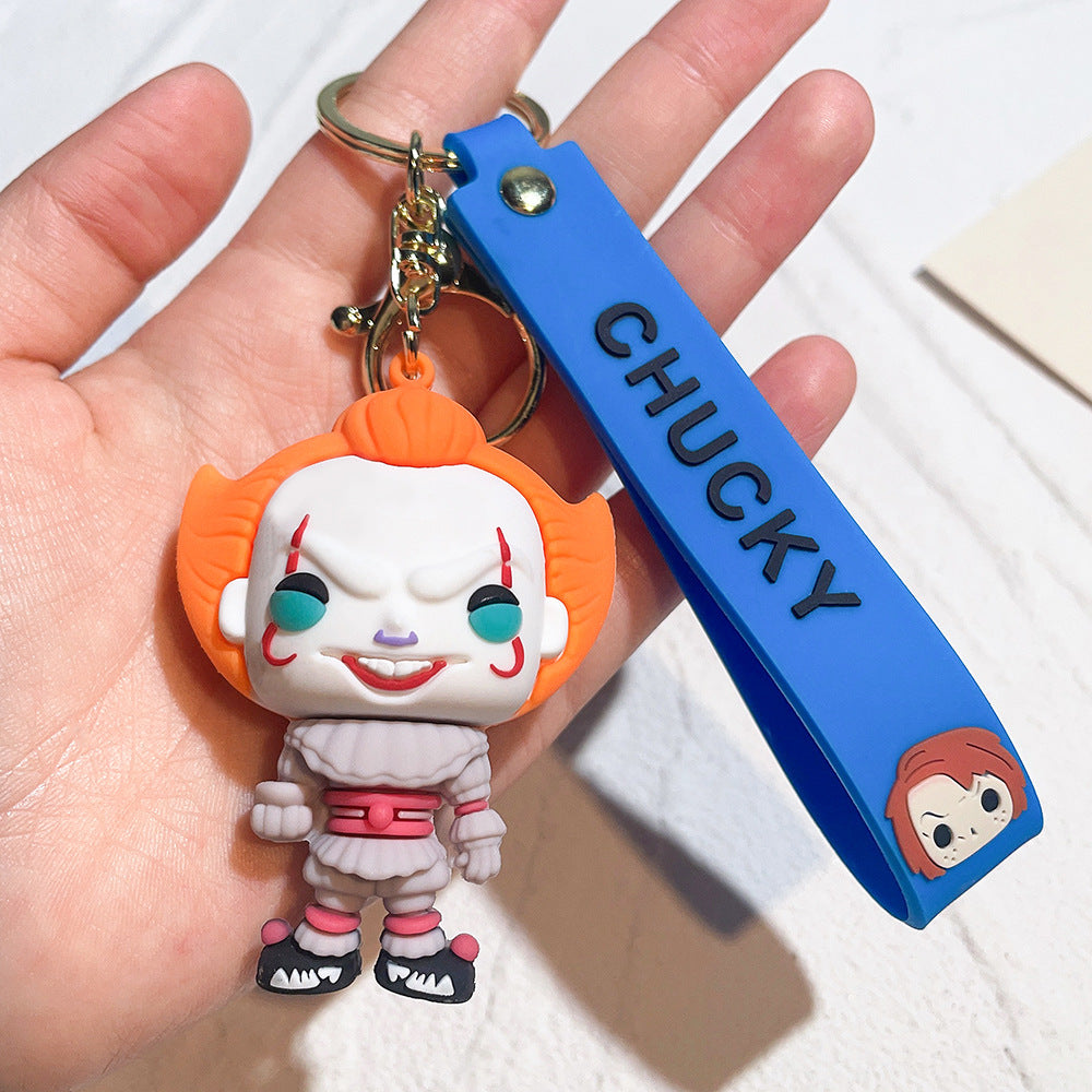 Wholesale Ghost Baby Bride Doll Clown Back Soul Keychains OLY Exclusive