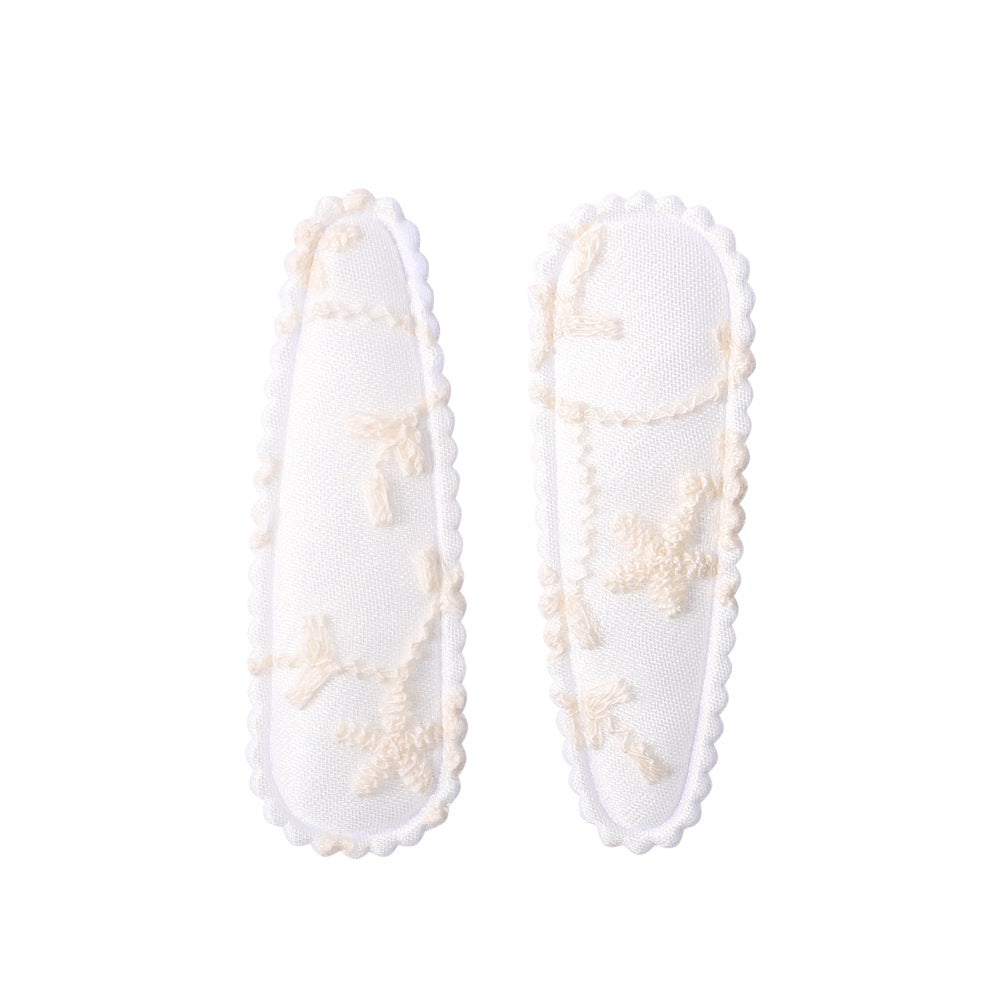 Wholesale Creative Sweet Floral BB Hair Clips