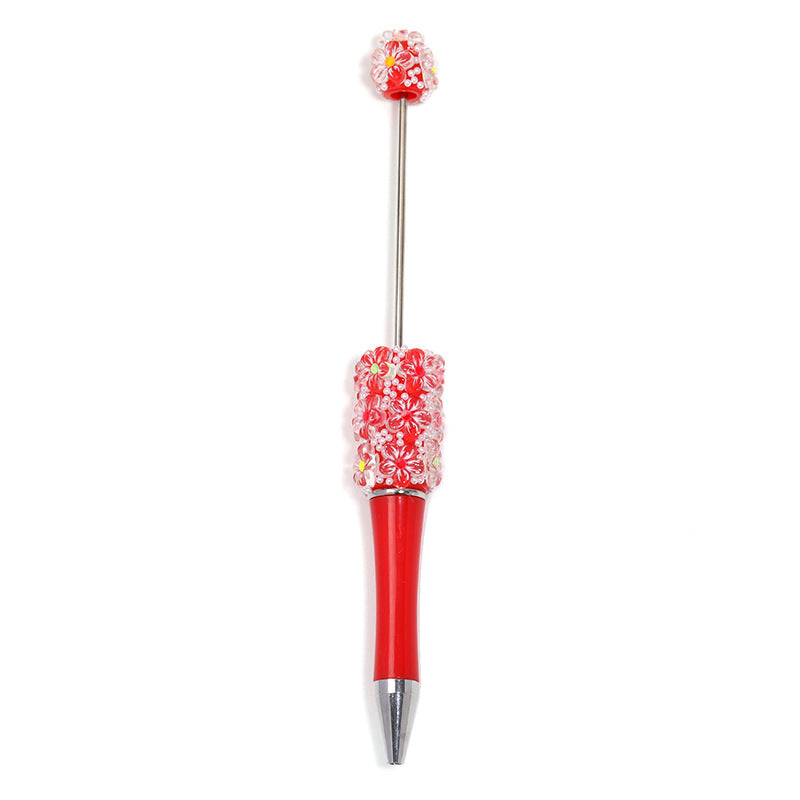 Wholesale 5pcs Sunflower Beaded Pen Creative Flower Pen